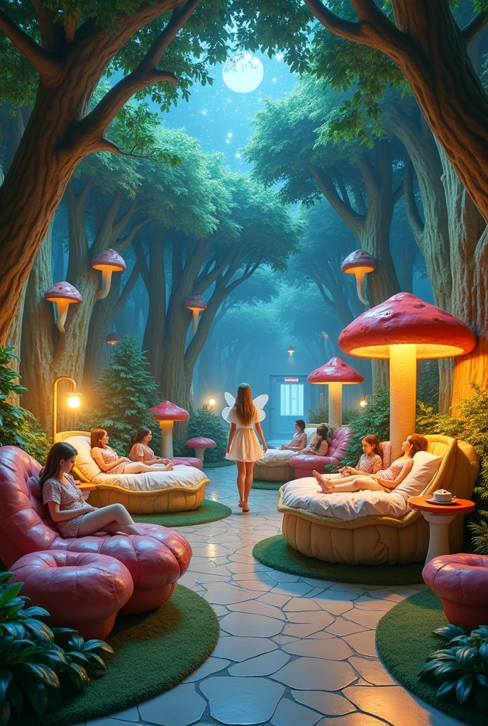 Help me create an American hospital with a fairy tale and fantasy theme
