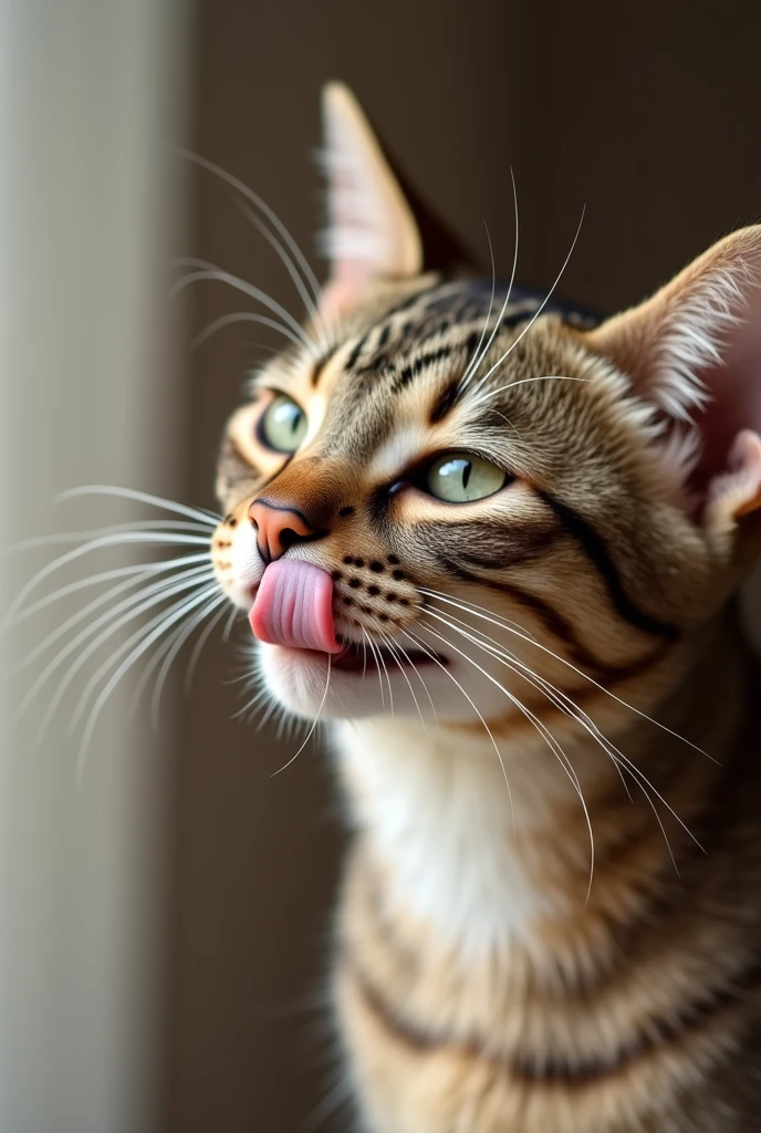 Licking tits