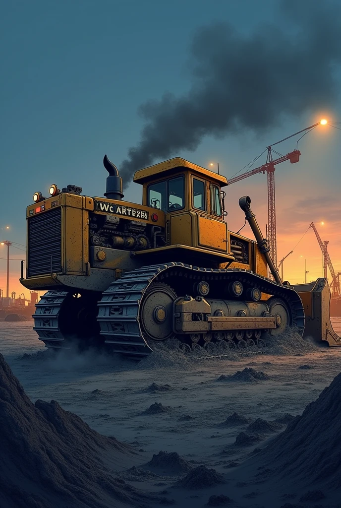 Caterpillar machine drawing tick series
