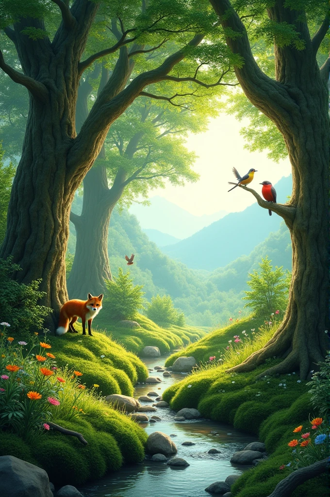 Forest mockup