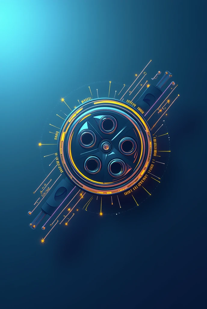 Logo for a movie and series streaming platform