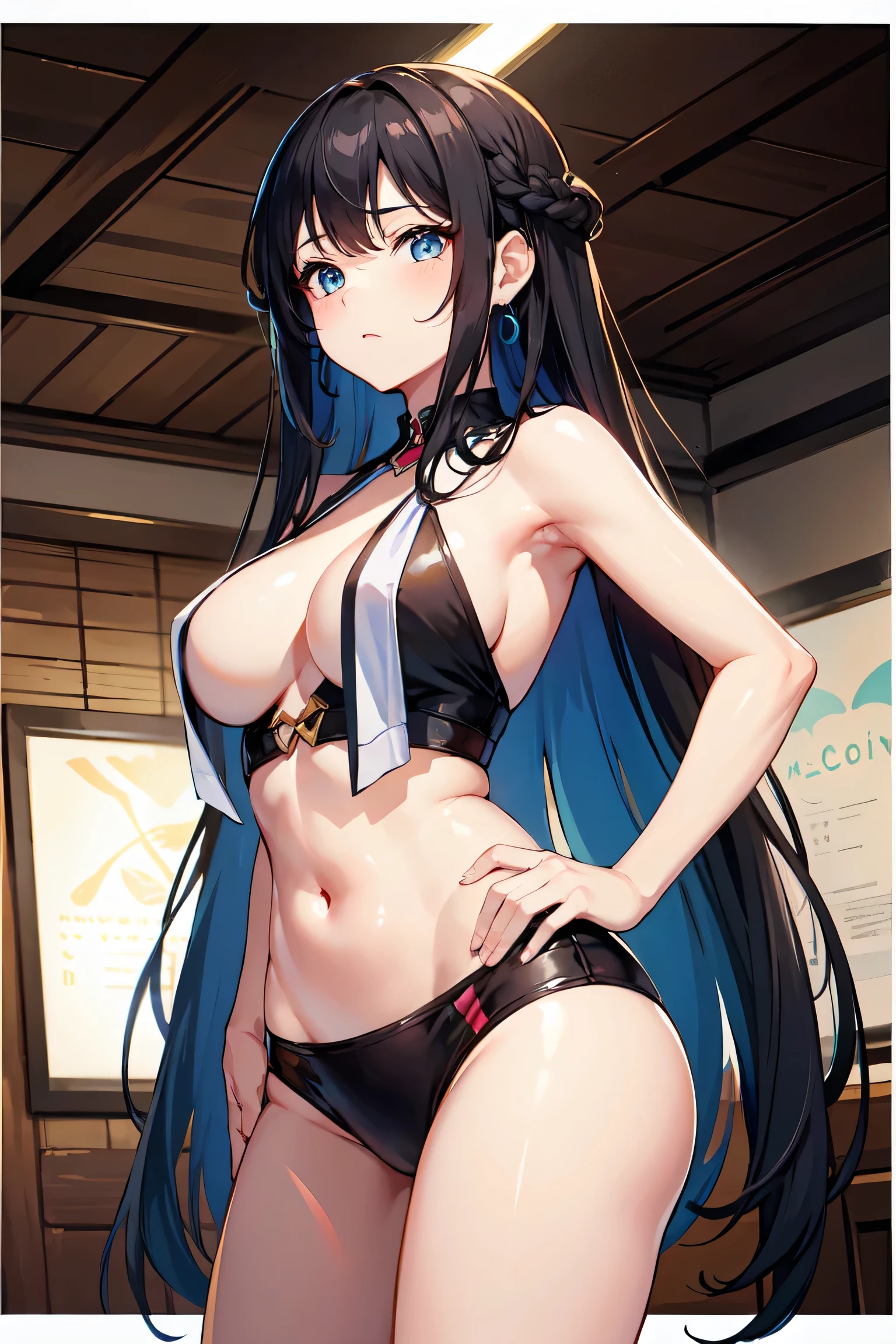 work of art, highest quallity, high resolution,
cowboy shot, from front view,
Attractive mature McDonald's cashier's cleavage, McDonald'S, rim lighting,
1 girl, standing alone, long hair, blue colored eyes, medium breasts,
gazing at viewer,
beautiful face, Beautiful, detailed brown eyes, Body cute, beautiful breasts, Beautiful thighs,
