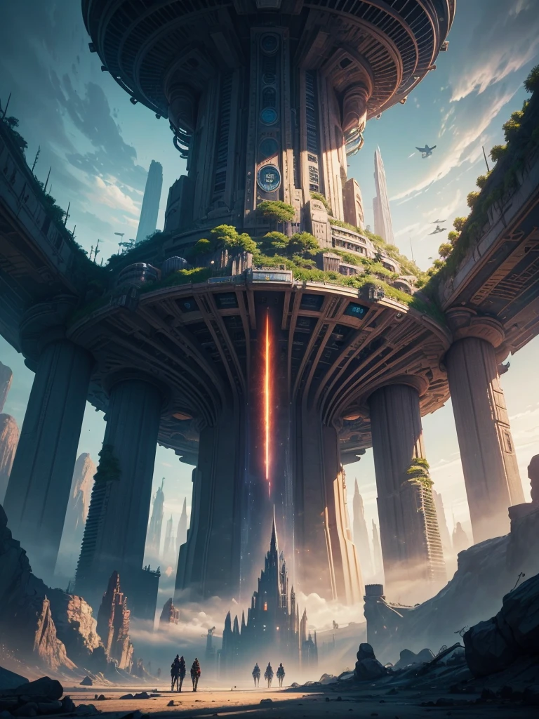 epic futuristic city, massive underground metropolis, vast subterranean labyrinth, anime style, mysterious, cosmic, colossal structures, gigantic aviary, multi-dimensional, imaginative dreamlike world, high-dimensional, fantastical, futuristic, otherworldly, grand nature, romantic, all-encompassing, dreamlike realm, new world, massive river, masterpiece, flawless, best quality, 8K, ultra-detailed, photorealistic, vibrant colors, dramatic lighting