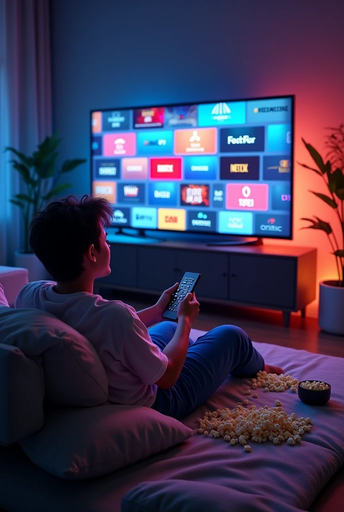 Advertising funds for streaming platforms within a television