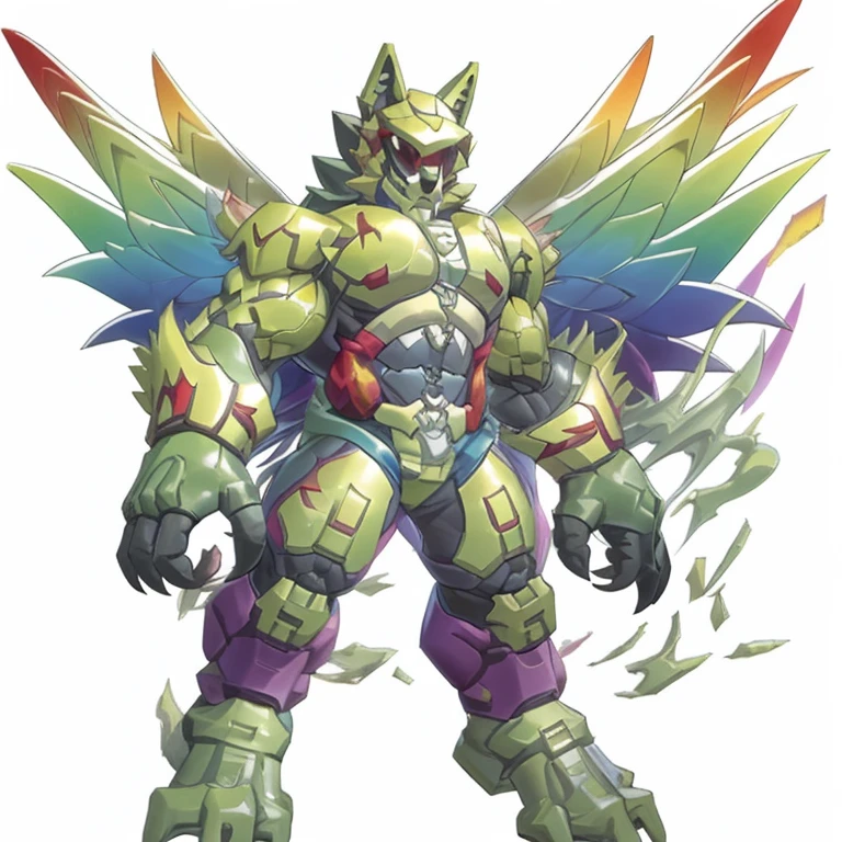 (masterpiece. official art. 8k. best quality. detailed full body. full body.)
(situation 1 : dominating The Phoenix Wolf. The Phoenix Wolf is over 1000 meters long. focus GIANT mechanical Muscular The Phoenix Wolf is trampling the car. Looking down.)
(situation 2 :smoke and flames rising from the destruction in the city)
(Additional details 1: Wearing golden Armor. Cape. Helmet. real texture material. whole body shines like metal. emphasizes the muscles. suit fully made of metal.Robotic suit).
(Additional details 1.5: The arms are golden. The lower half of the body is golden. The wolf-shaped helmet has sharp fangs. The whole body is golden. There is a ring above the head.).
(Additional details 2: Detailed head. Detailed Body. Detailed abs. gigantic muscles. HYPER MUSCLES. Gigachad Muscular. big muscle. pecs. triceps. traps. unusually developed muscular body. body full of huge muscles. showing off muscles. pectorales enormes. Exaggeratedly huge muscles. huge muscles. long legs.).
(Additional details 3:Spread wings. It has wings. The claws are sharp. Sharp teeth.). He is laughing defiantly. The claws are sharp. Sharp teeth.).
(Additional details 3.5 : nj5furry, He is laughing defiantly. medieval armor.). (Additional details 4: golden hyper penis. hyper golden penis. big penis)