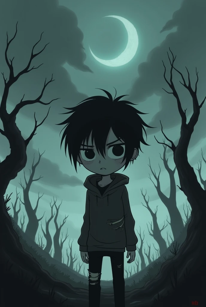 Po from slendytubbies 3 male human version dismal anime