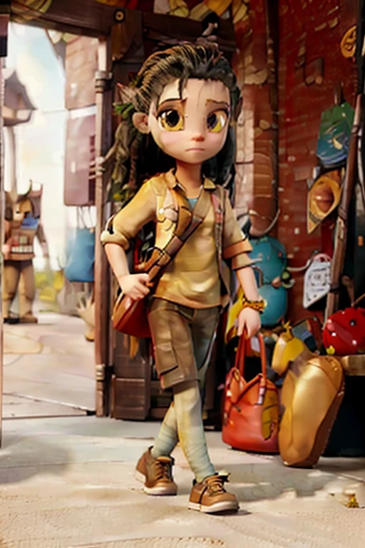 character walking