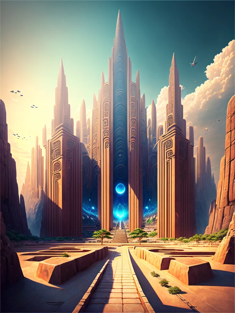 Best Quality，8k，Huge underground city，Underground Labyrinth，Anime Art，mysterious，universe，Super huge structure，Super huge torii，Multidimensional，A world beyond imagination，High Dimension，Fantasy，future，Different space，Nature，romantic，universe，A world beyond imagination，Dream world，New World，Huge river，masterpiece，最高masterpiece，perfection，