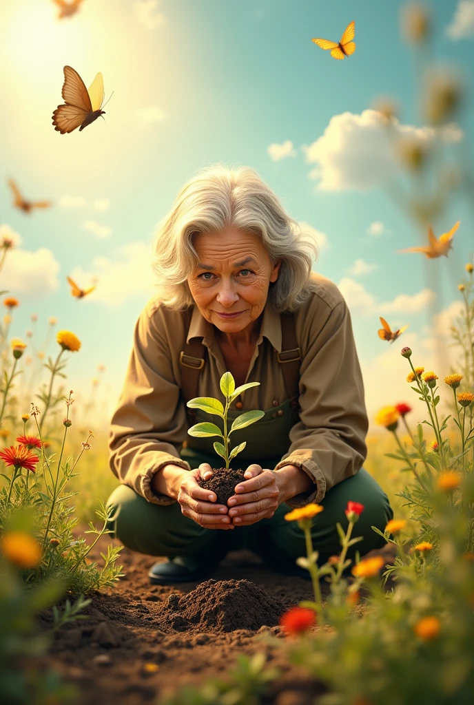 What we care for today, Tomorrow will bloom. Planting a tree is not just sowing a seed, is to sow a future