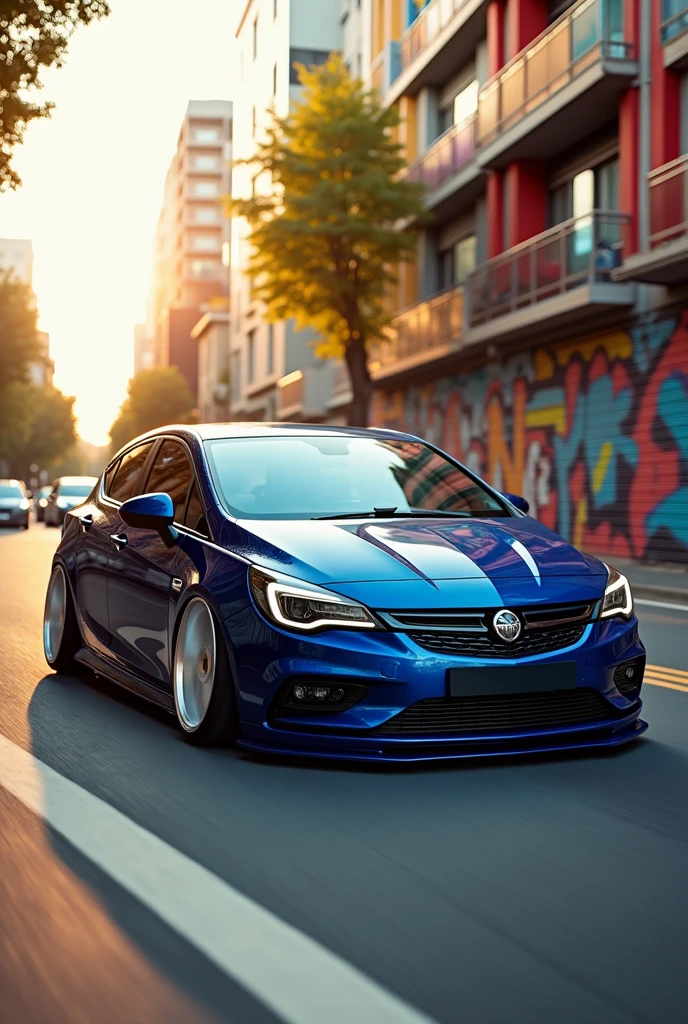 Create a video of a lowered Astra