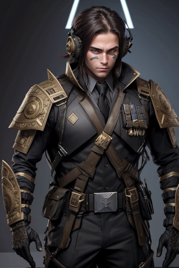 male nasdaq trader dressed for war ready for next week