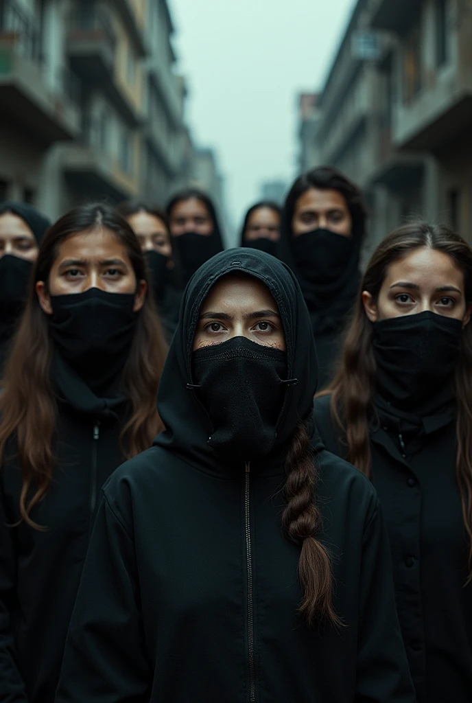 Silence of mouths sewn or covered