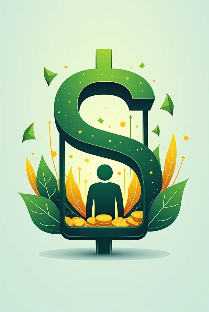 Create a logo for a group about making money with apps. The group title is Earn With Me.