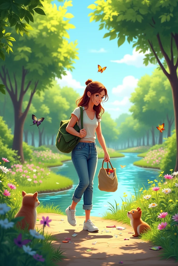 Every little action counts. A simple gesture, like picking up trash, can make a difference