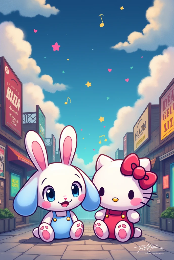 Dónde de pantalla de cinamonroll del hello kity amd friends rokero

