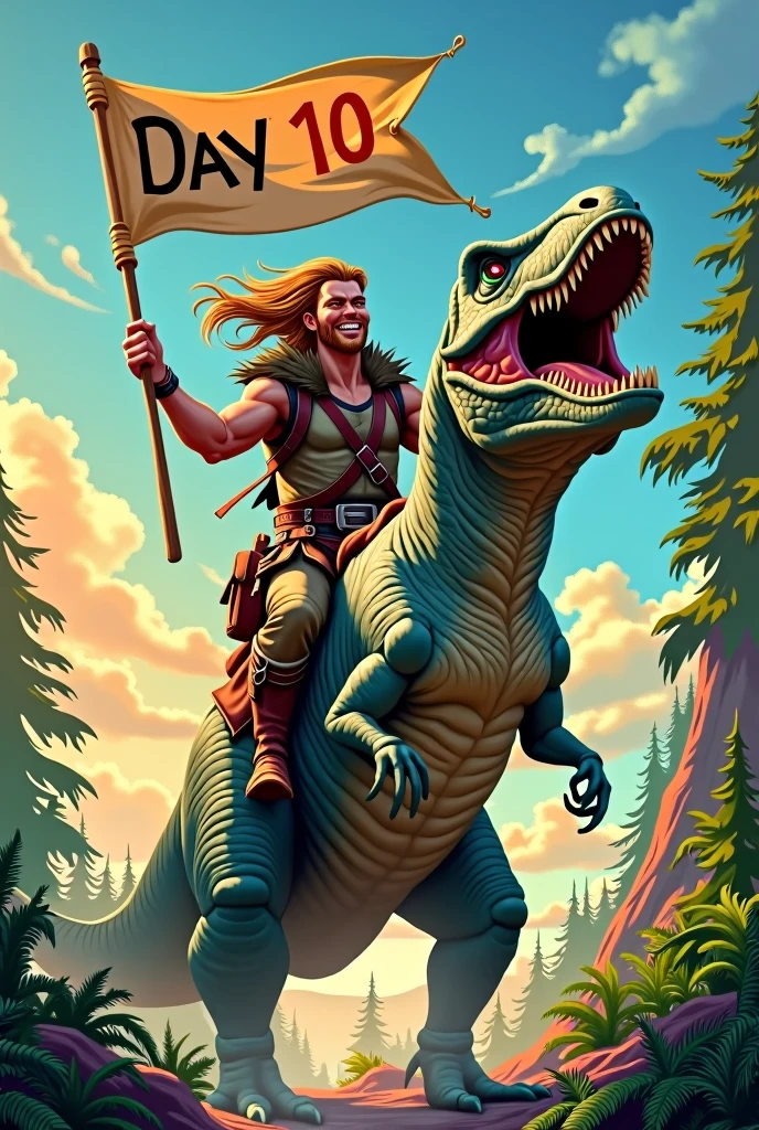Has a human ridden a T-Rex and said day 10