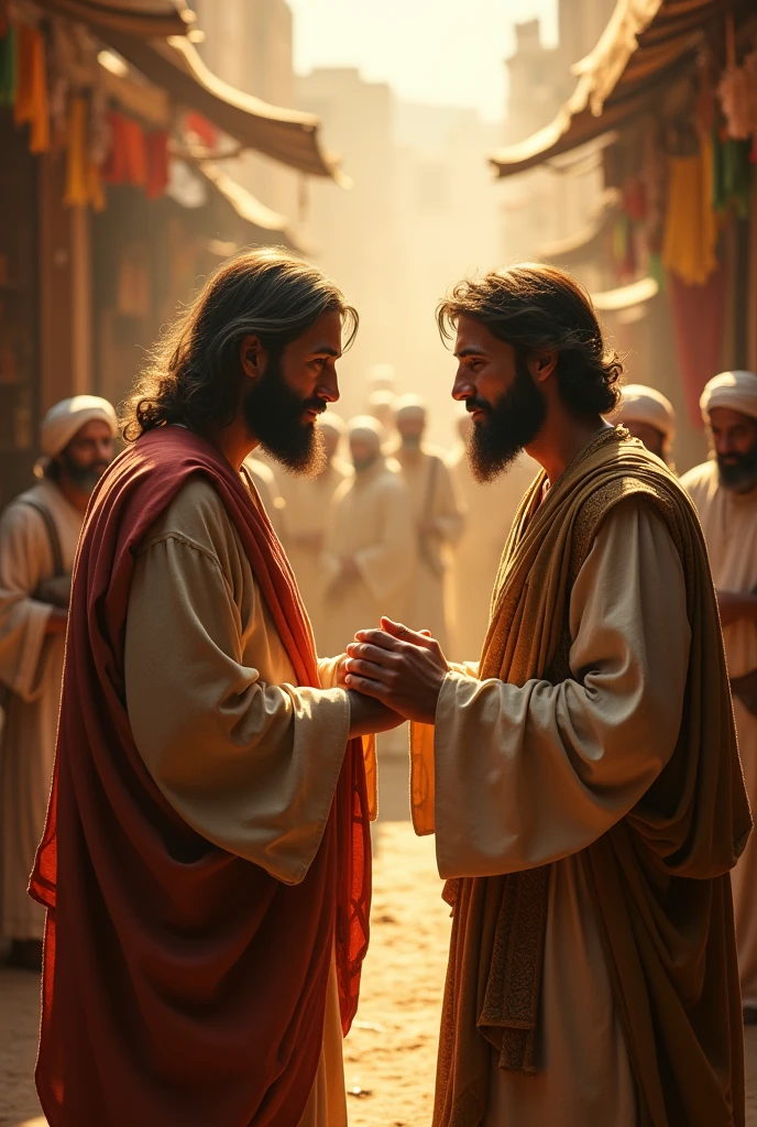 Jesus and the blind man beat me