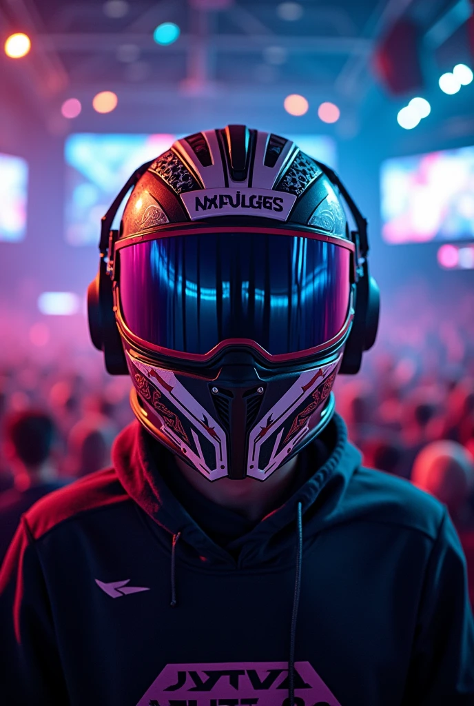 starts with the streamer Gaules' helmet