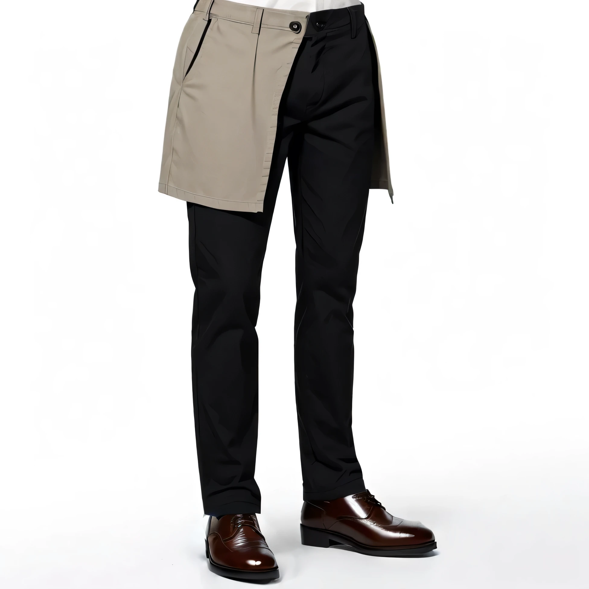 Light brown leather shoes