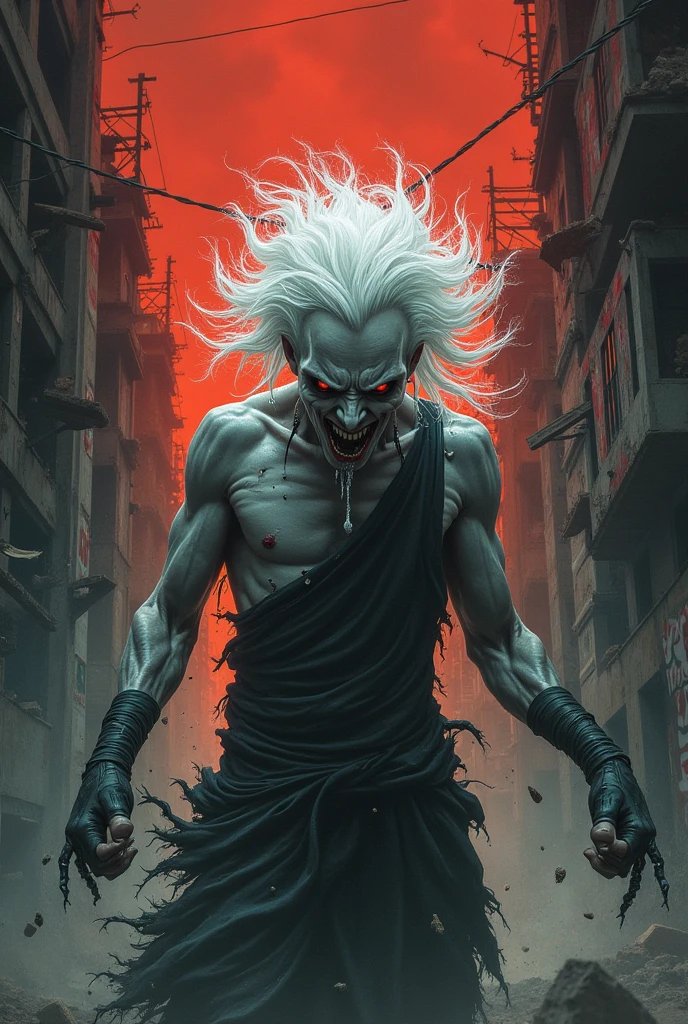 Stephen Thompson, albino, RABID