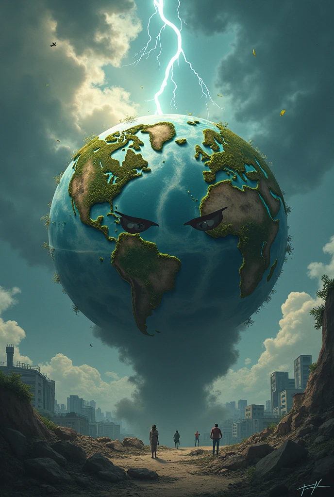 Planet Earth is sick