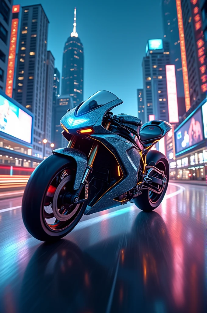 Can you repeat the previous image of the motorcycle?
