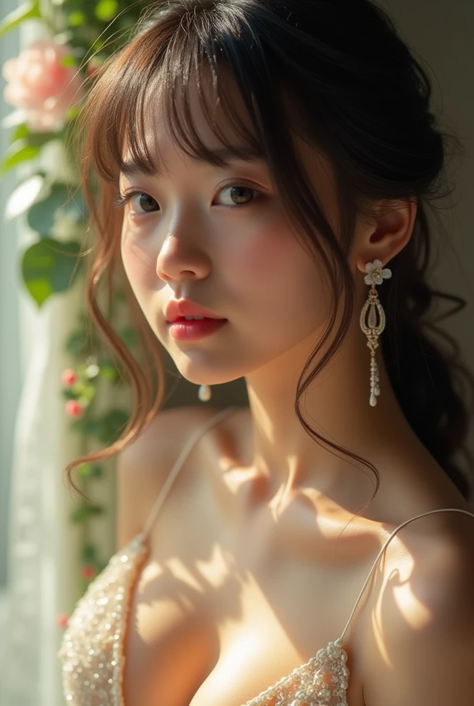 {{{{{3,318 trillion pixels high resolution, nsfw, Realistic scenery and lovely Japanese girl who is sexual panting as her nudity in a romantic Cylindrical crystal sparkling herbarium filled with flower oil, thicken the lips look pretty, Boobs are fluffy and bouncy, Tits that get rounder bigger her deep tight cleavage}}}}}, {{{{{detail of The sexual panting face of a neat and cheerful girl loved by everyone, Her Upward facing cute nipples and romantic deep sexual panting Inside a sparkling herbarium soaked in female hormones oil depicted in detail, Trapping her in a cylindrical sparkling herbarium and oiling her to make her pretty and sexy, While it's being remade she gets a deep panting look on her face}}}}},{{{{{The hormones in the sparkling herbarium cause the innocent girl to flush her face remains a girl only her body changes rapidly tits swelled up to X-cup gazongas form two beautiful mountains revealing a tight cleavage, A neat girl who traces her crotch with her fingertips and with a moan experiences her first climax and innocent Masturbation that traces the sexual zone, It's too cute and innocent to see her go into her own world nipples out sexual panting and Masturbation that traces the sexual zone as she climaxes over and over again, magical in a romantic Cylindrical crystal herbarium filled with female hormones, All the sexiness that's amplified inside her makes her panting, Cuteness preserved forever shining in exchange for life from her, her beautiful slender underbust, slender curvy cute waistline, an lewd fetish for lips and necks and waistlines, her clearer nip line from underbust to hips, gloomy straight long wig, thick vivid lips}}}}},{{Extremely detailed}},{{{{{heroine girl's Sexually unused body with pure and innocent aura}}}}}