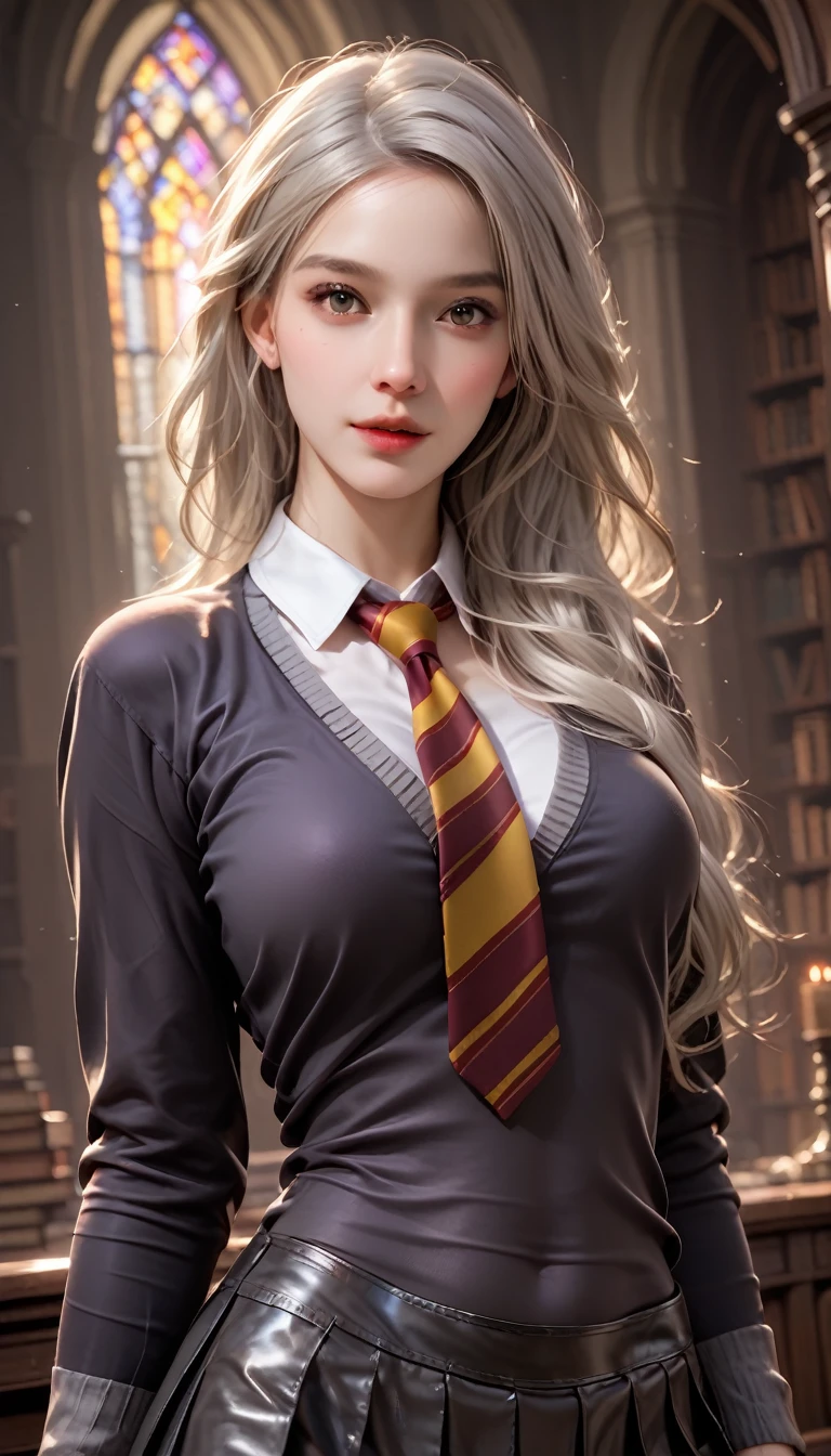 score_9, score_8_up, score_7_up,  masterpiece, ultra detailed, 1 female, realistic,ntmix,solo, (harry potter) cosplay