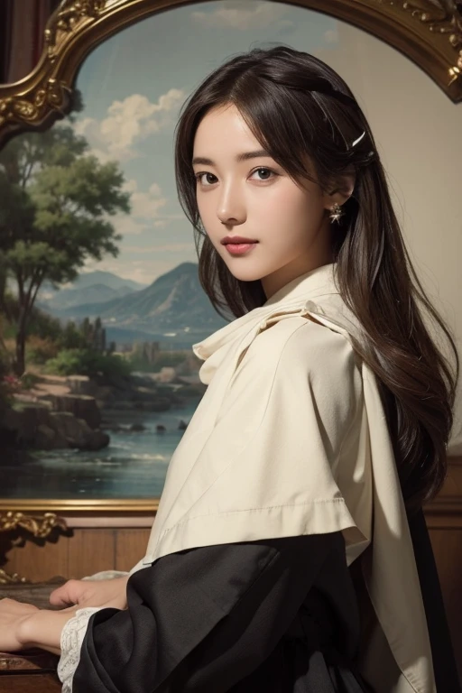 ((Highest quality)), ((masterpiece)), (detailed), alone, cute, beautiful