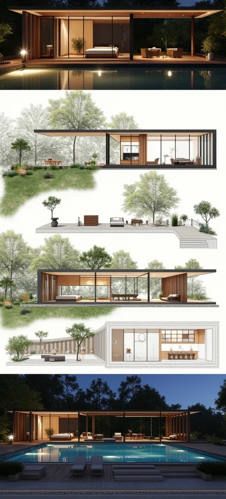 The house of my dream is a two-story house that is clear, that is surrounded by many trees, I would like to be located in a quiet place that is not so far from the city as is lumbisi, on the second floor there will be two living room a cinema room a kitchen with breakfast room, two dining rooms, a laundry room, a large patio with a pisina, a hut on the patio for barbecues, the top floor will have four bedrooms with private bathrooms, a study room and a living room, and a room for exercise.

