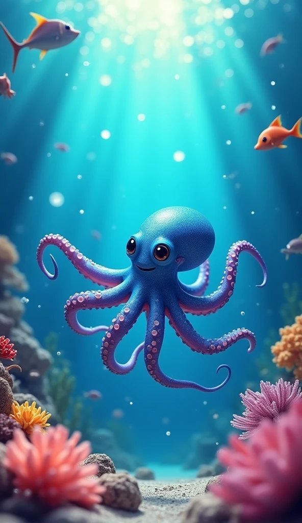 Baby octopus, doo doo doo
Swimming in the ocean, with a twirl or two
Eight little arms, and a big smile too
Baby octopus, doo doo doo
Octo, octo, everywhere
In the sea, with his friends to share
Octo, octo, come and play
Doo doo doo, every single day
Mama octopus, doo doo doo
Teaching baby octopus, what to do
Changing colors, and swimming fast
Mama octopus, doo doo doo
Octo, octo, everywhere
In the sea, with his friends to share
Octo, octo, come and play
Doo doo doo, every single day
Grandma octopus, doo doo doo
Telling stories, of the ocean blue
Grandpa octopus, doo doo doo
Singing songs, with a heart so true
Octo, octo, everywhere
In the sea, with his friends to share
Octo, octo, come and play
Doo doo doo, every single day