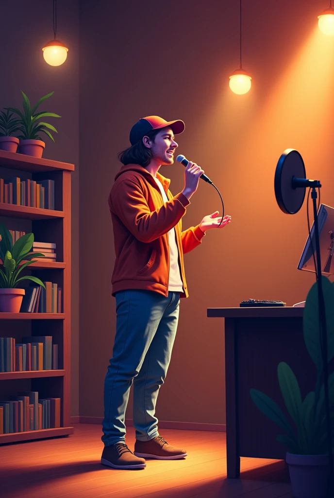 An art for a podcast call named "You know how to cast" to share on Instagram, in a simple and impressive way
