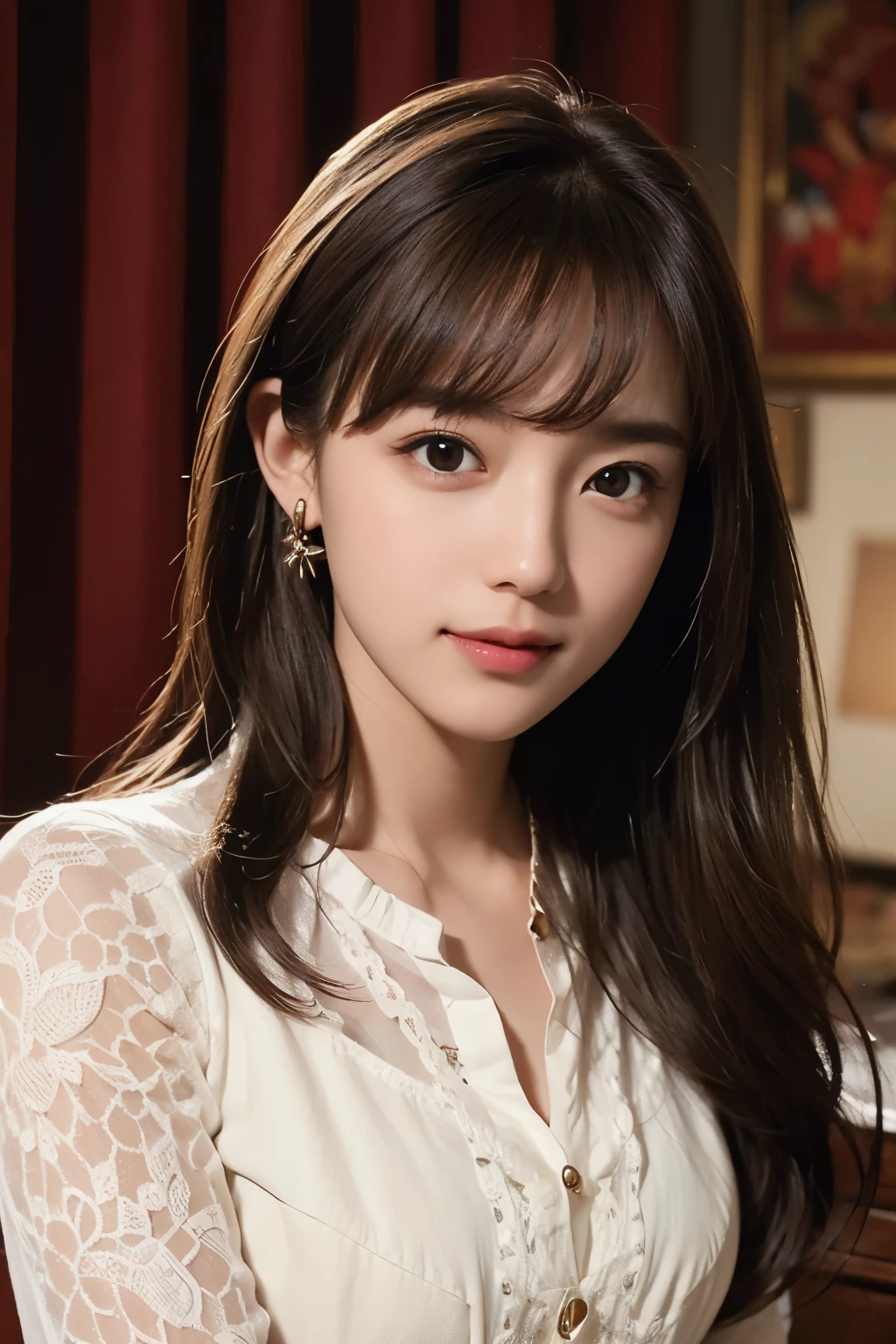 ((Highest quality)), ((masterpiece)), (detailed), alone, cute, beautiful