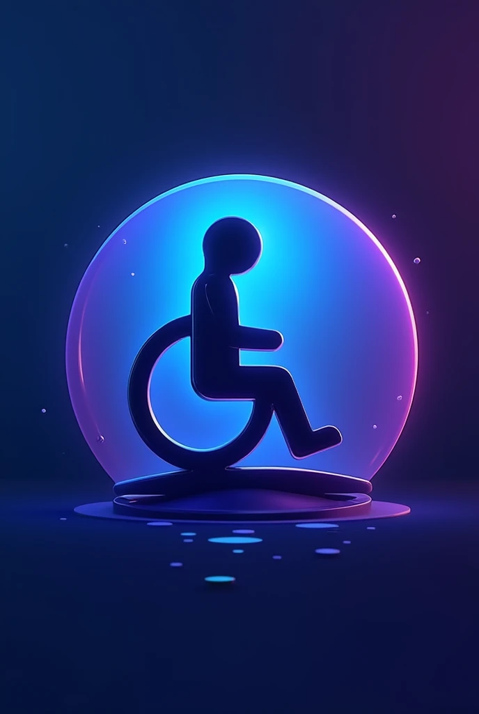 Wheelchair logo for discord icon