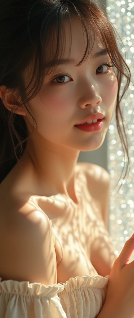 {{{{{3,318 trillion pixels high resolution, nsfw, Realistic scenery and lovely Japanese girl as her nudity in a romantic Cylindrical crystal sparkling herbarium filled with flower oil, thicken the lips look pretty, Boobs are fluffy and bouncy, Tits that get rounder bigger her deep tight cleavage}}}}}, {{{{{detail of The smiling face of a neat and cheerful girl loved by everyone, Her Upward facing cute nipples and supple legs and romantic smiling Inside a sparkling herbarium in female hormones oil depicted in detail, Trapping her in a cylindrical sparkling herbarium and oiling her to make her pretty and sexy, While it's being remade she gets a smiling look on her face}}}}},{{{{{The hormones in the sparkling herbarium cause the innocent girl to flush her face remains a girl only her body changes rapidly tits swelled up to X-cup gazongas form two beautiful mountains revealing a tight cleavage, A neat girl who open her legs and traces her crotch with her fingertips and with a moan experiences her first climax and innocent Masturbation that traces the sexual zone, It's too cute and innocent to see her go into her own world nipples out smiling, magical in a romantic Cylindrical crystal herbarium filled with female hormones, All the sexiness that's amplified inside her makes her smiling, Cuteness preserved forever shining in exchange for life from her, her beautiful slender underbust, slender curvy cute waistline, an lewd fetish for lips and necks and waistlines, her clearer nip line from underbust to hips, gloomy straight long wig, thick vivid lips}}}}},{{Extremely detailed}},{{{{{heroine girl's Sexually unused body with pure and innocent aura}}}}}