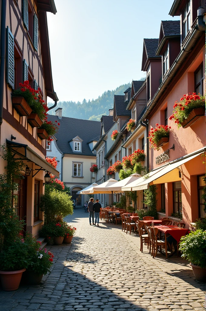 Quiet German town