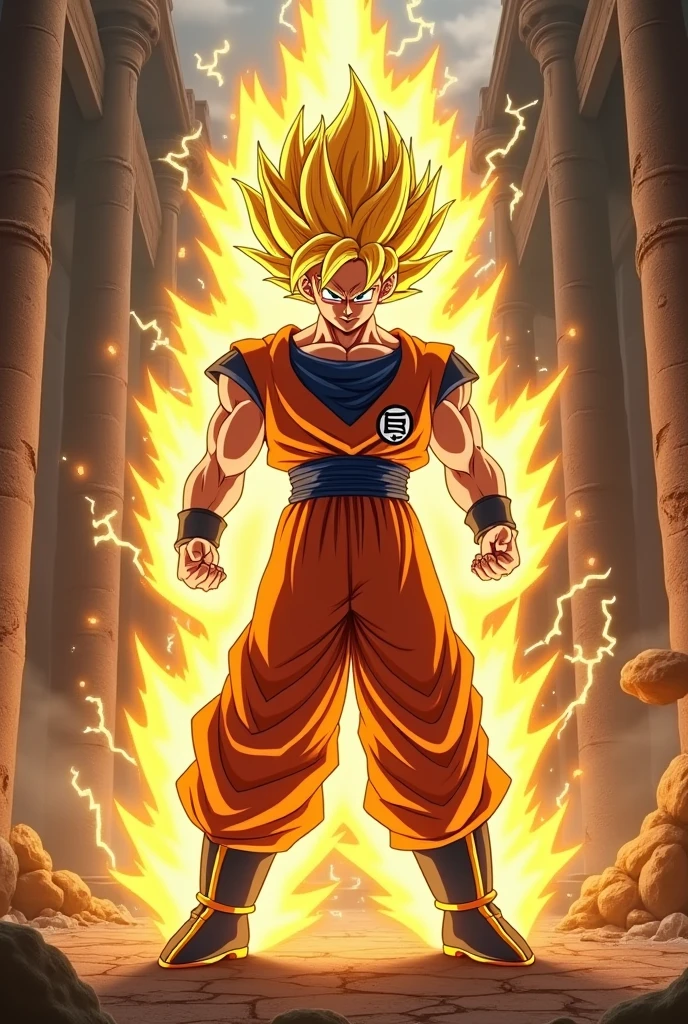 Super Saiyan 2 is twice as strong as the normal Super Saiyan, then the form multiplies the Saiyan's normal power by 100x times its normal form. According to Goku, Gohan technically transformed into this form for the first time during his training in the Room of Time.
https://dragonball.fandom.with Super Saiyan 2 | Dragon Ball Wiki
