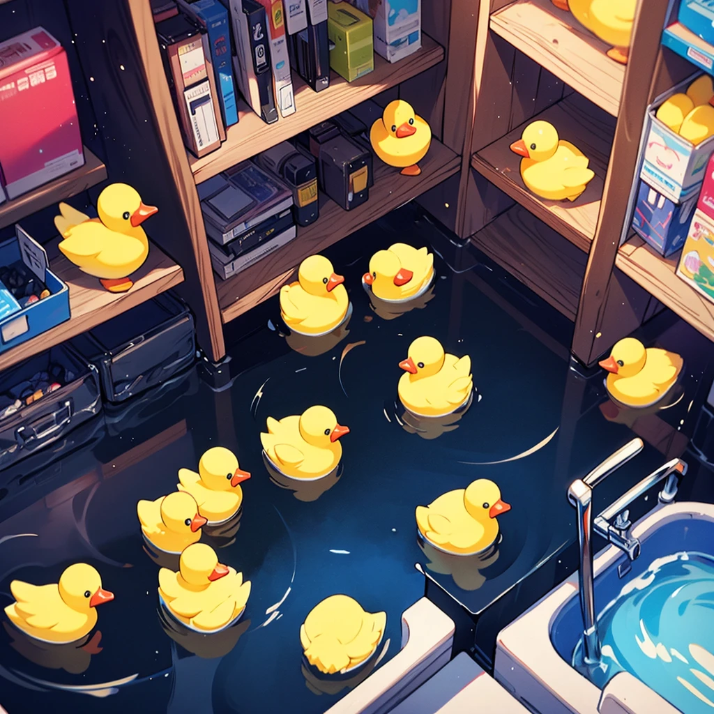 Rubber duck toy、