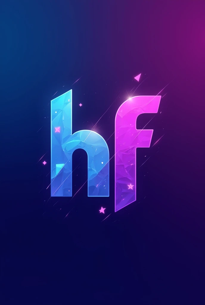 símbolo al estilo and2k con las letras "h" and "f"
