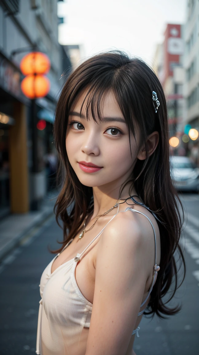 ((whole body))、((Back view))、Browsing Caution:1.1,Front shot:1.5,（8K RAW Photos,Live Shooting, Highest quality, masterpiece:1.37),（(Glowing Skin:1.3,Glowing Skin:1.3)）,Shining ears,Japanese Idols,（alone）,Small face:1.2,3d,（(looking at the camera)）, Perfect Eyes,Perfect Anatomy,Toned Up_body,Depth of written boundary,lens_Flare,Gray Film Filter, (Kodak Ektar 100:1.1),Thin Necklace,（(Black Hair)）,((Long Hair))（drooping bangs:1.6）,（(Aqours&#39; eyes)）,Old-fashioned smile,（Closed_mouth)、（((Micro bikini swimwear:1.6)))、（Camel Toe:1.4),（between legs:1.3）,（(Standing pose,Leg spread:1.1)）,Put your arms behind your back:1.6,break（Waikiki Beach,Shining Sun,Transparent blue sea,White cloud),Bokeh、((huge breasts:1.2))、((Very heavy natural breasts:1.4))、