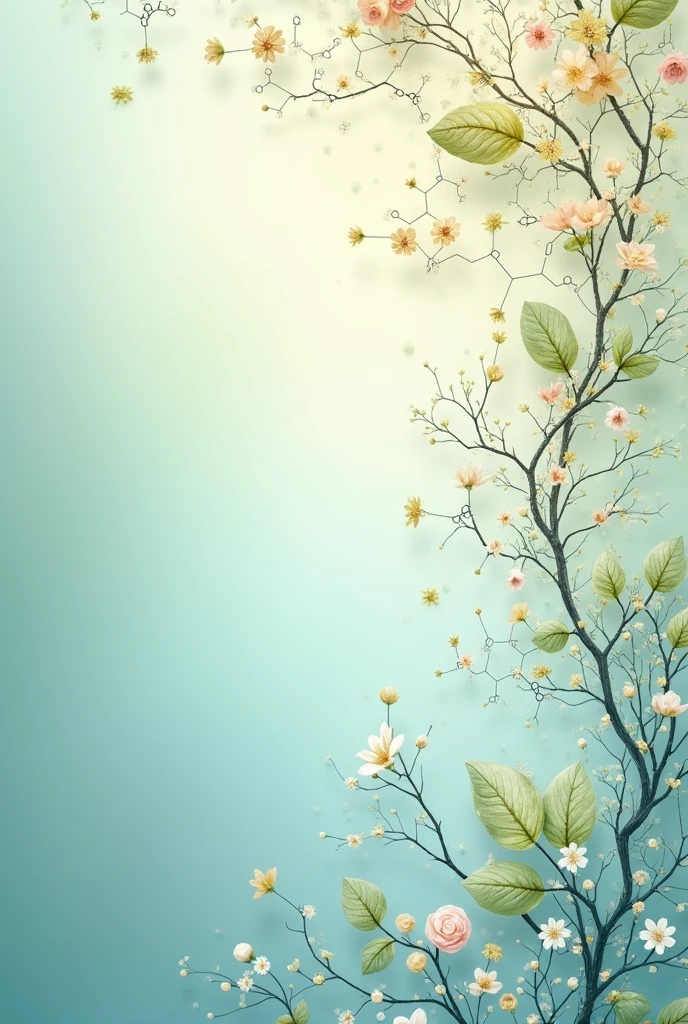 Create a cover for a digital pharmacology notebook that is aesthetic