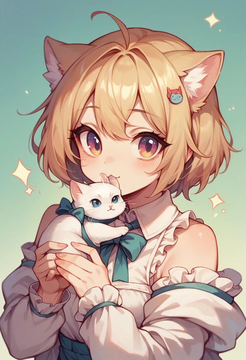 {{Top Quality}}, {{Very Detailed, High Detailed Face, High Detailed Beautiful Eyes, Super Detailed: 1.3), (Delicate Illustration: 1.2)}}, {{{Top Quality}}}, blonde hair,Braid hair,,nsfw,lying,DeepDanbooru,flat chest,,chibi ,oily skin,top-down bottom-up,fluffy animal kigurumi pajamas,cum on body / bukkake,doggystyle