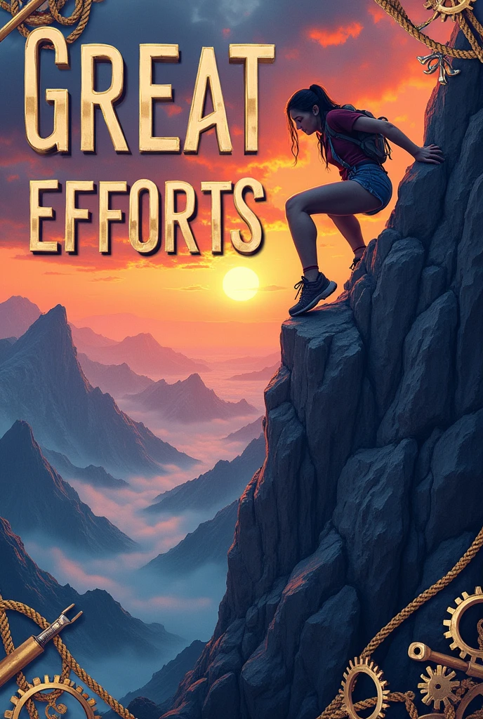 A book cover titled GREAT EFFORTS