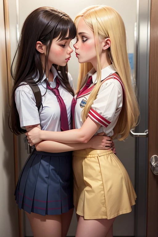 Two people high school girls in underwear:1.7,((Two people high school girl:2)),((Two people)),Dynamic Angle, Perfect body, night,moonlight,Exterior lights,gal, (Anatomically correct),masterpiece, Highest quality, RAW Photos, Realistic, face,, Beautiful girls, cute, Written boundary depth, High resolution, Super detailed, detailed, ighly detailedd, Extremely detailed eye and realistic student, Pale, Sunburned skin,Two peopleで,woman,(panties),Spread your legs,Small hips, ((sensuous;1.5)), slim,bionde,Platinum Hair,Brown Hair,Wavy Hair,Pixie Cut,Cosplay,building,intersection,stage,Pedestrian bridge,vending machine,night,深night,Blurred Background:1.2,Black panties,GirlTwo people,Two people high school girl,Thin legs、Tight waist、Naked and wearing a tie、Black panties、Gold panties、Looking back on the past、T-back panties、Panties are digging into her ass、Small-area string panties、Panties that show your butt、笑face、