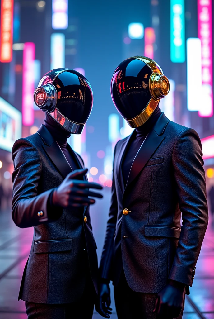 daft punk pointing hand