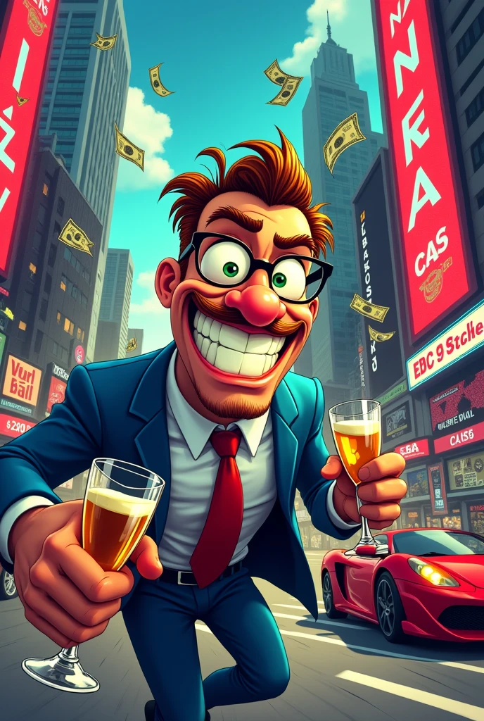the wolf of wall street animated