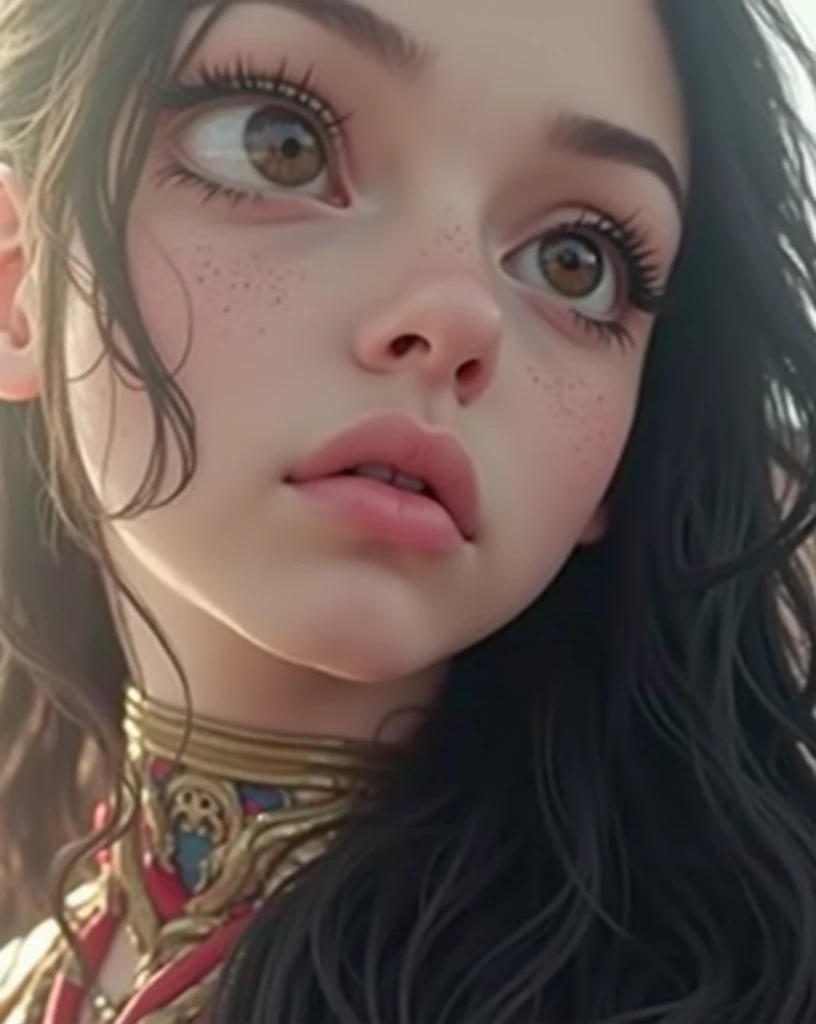 (1 girl:1.3), standing alone,__Body parts__, offcial art, Unified 8k wallpaper, super verbose, fair and aesthetic, fair, work of art, best qualityer, CRU, work of art, super verbose photos,, best qualityer, ultra-high resolution, realisitic, lighting sun, full - length portrait, stunningly fair,, dynamic poses, 精致的面容, vibrant eyes, (lateral view), ella&#39;Wearing the futuristic Iron Man armor, red and gold, Highly detailed abandoned warehouse background, face detailed, detailed complex busy background, messy, marvelous, milky, high detail skin, realisitic皮肤细节, visible pores, sharp focus, volumetric Fog, 8k ultra-HD, SLR camera, high qualiy, film grain, Caucasian skin, fotorrealism, fot, A spCRUling metropolis in a futuristic dystopia, view from the bottom, translucent