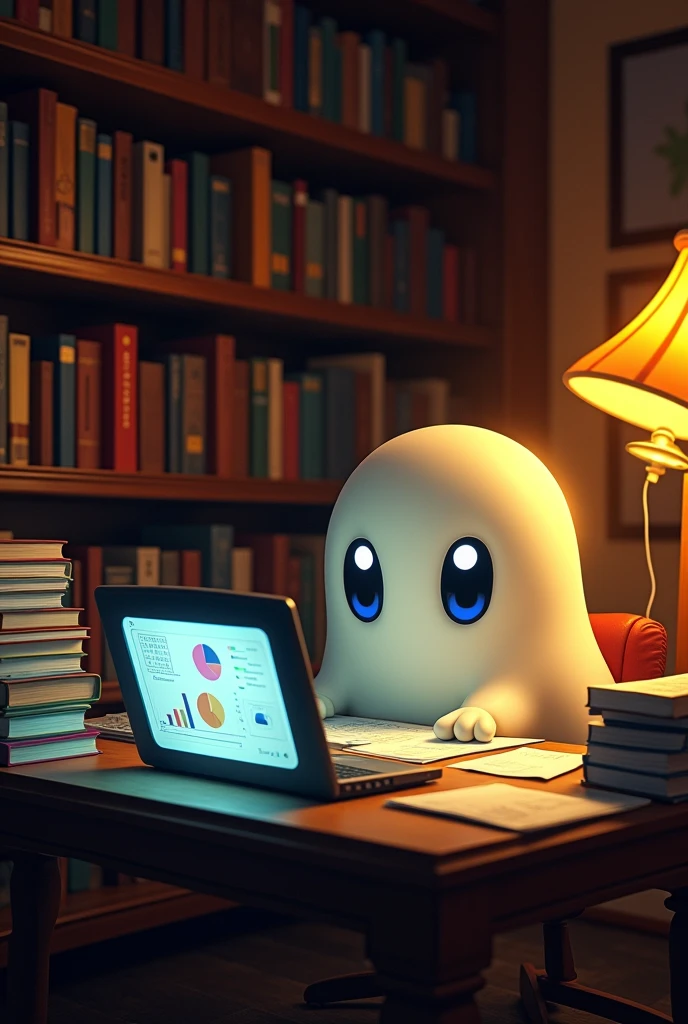 Image of Boo working