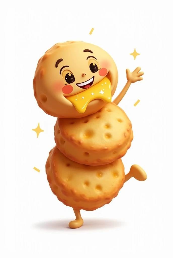 A tequeño(food) animated without background