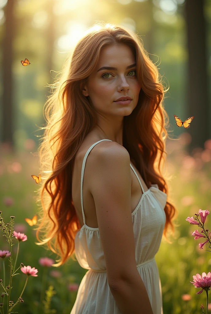 A beautiful naked woman